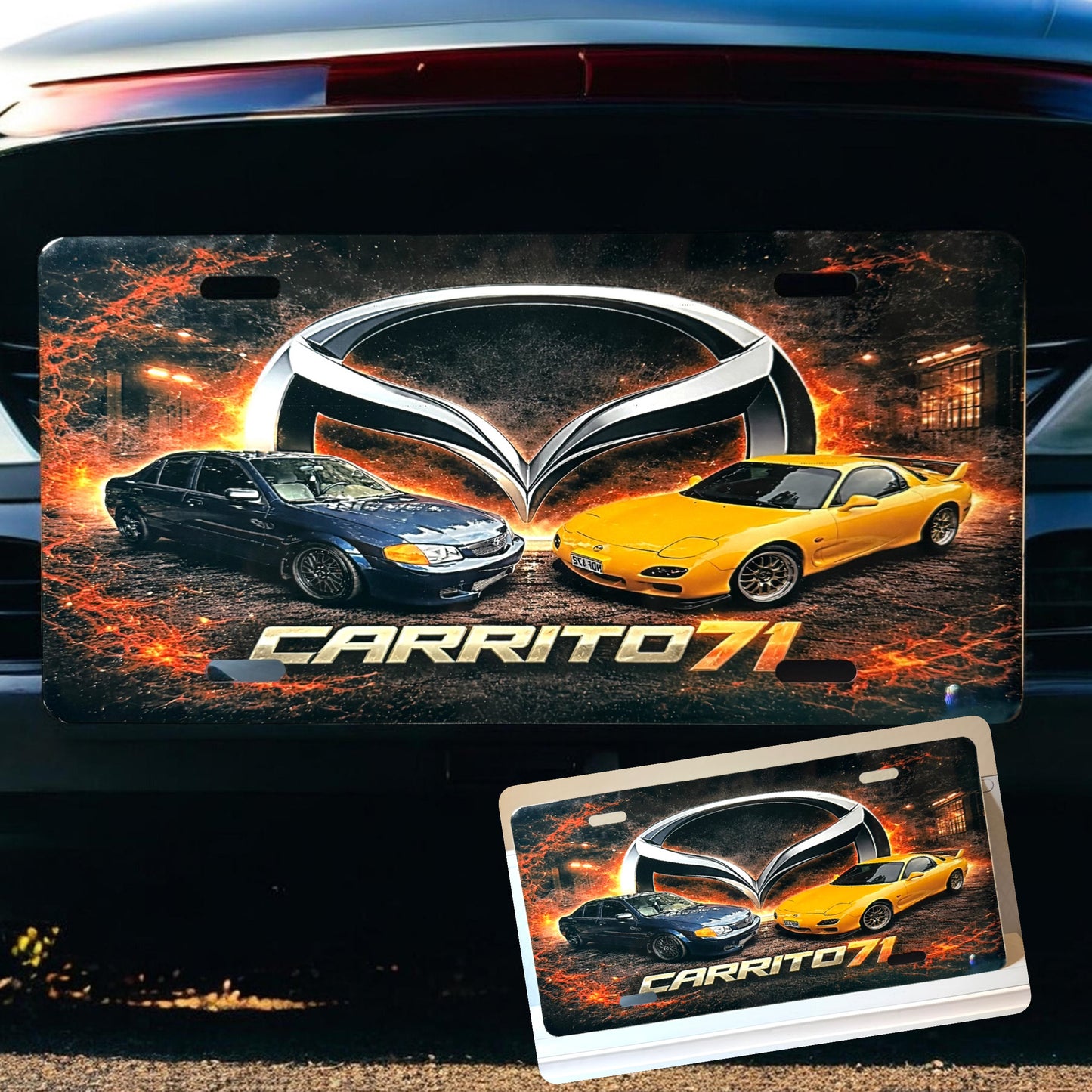 Sublimation License Plates & Frames