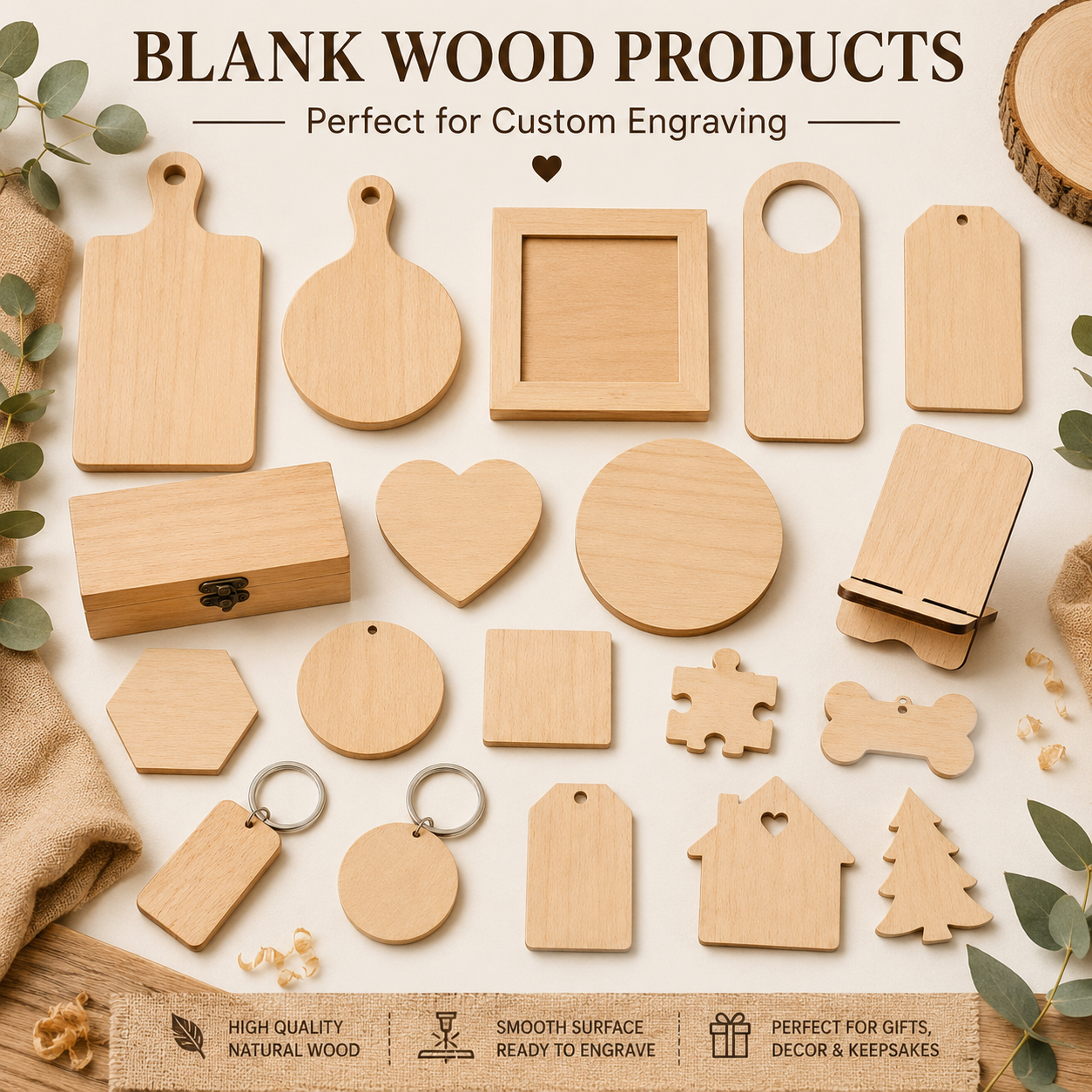 Personalized Wood Engraving