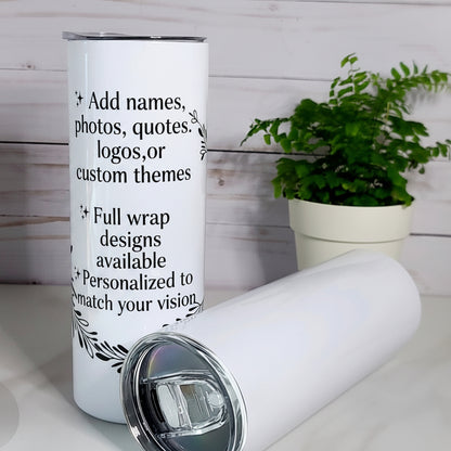 20oz -30oz Sublimation Skinny Tumbler