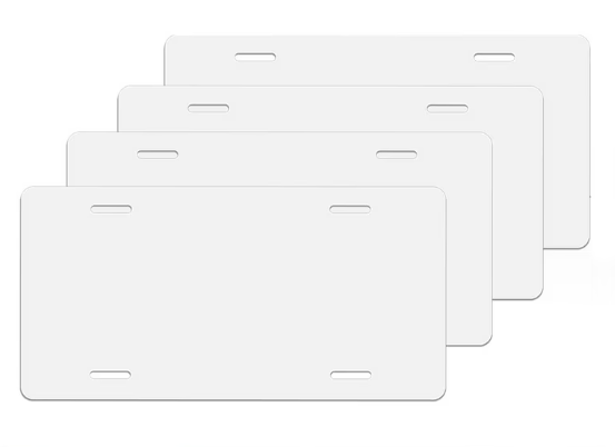 Sublimation License Plates & Frames