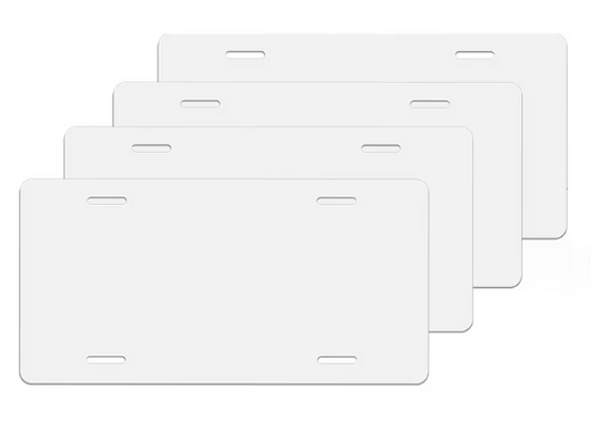 Sublimation License Plates & Frames
